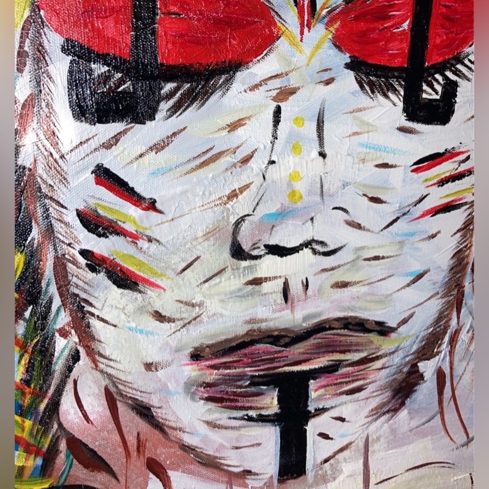 War Paint by April Riddle “ARTailor-made” - Picture 2 of 7